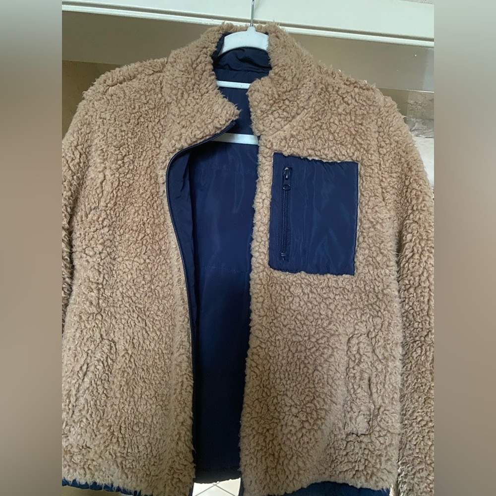 Reversible Teddy Jacket - Picture 2 of 3